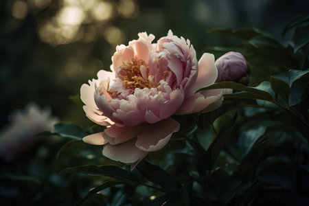 Enchanting Pink Floral Wonderland AIの素材