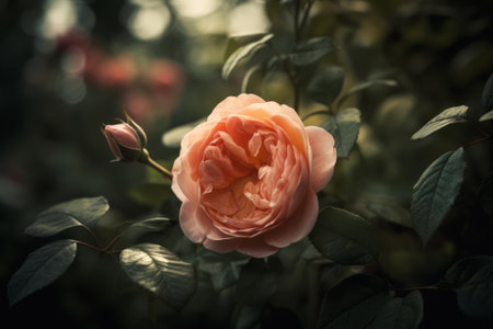 Enchanting Pink Floral Wonderland AIの素材