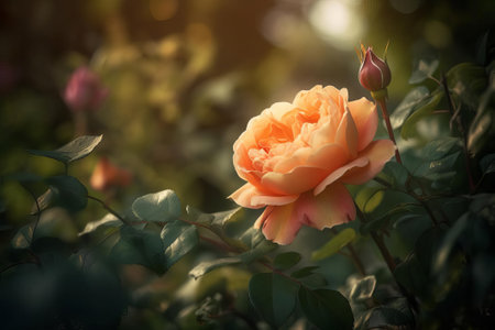 Enchanting Pink Floral Wonderland AIの素材