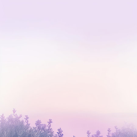 Pink-Purple Minimalist Web Background, AI Generatedの素材