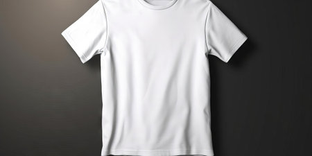 White T-Shirt Mockup Collection AI Generatedの素材