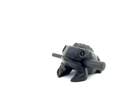 wood frogの写真素材