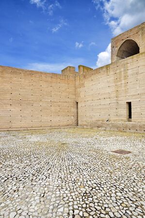 Parade Castle Orce, Granadaの写真素材