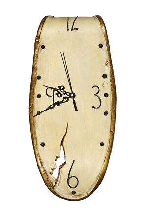 Dali style clockの写真素材
