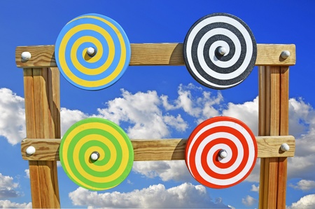 hypnotic circles, childish fun