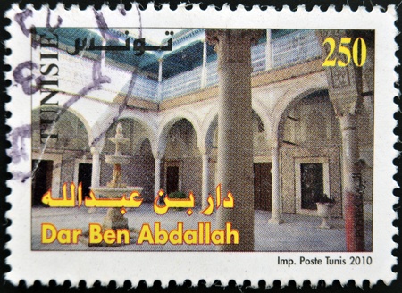 TOGO - CIRCA 2000: A stamp printed in Togo shows map of africa, circa 2000の写真素材