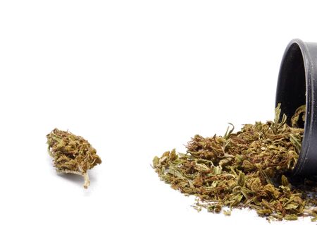 nabis spilling out of a bottle の写真素材