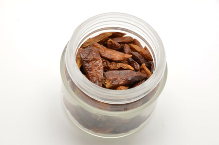 dried cayenneの写真素材