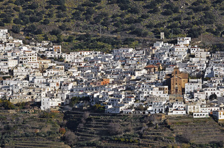 Ohanes, small village in Almeria, Spainの写真素材