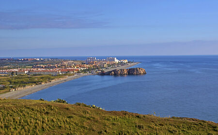 The Spanish town of Salobrena, Andalusiaのeditorial素材