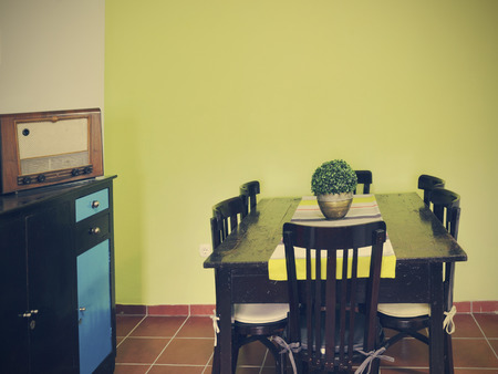 Living retroの写真素材