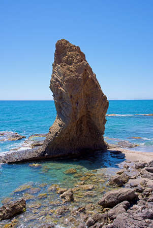 rocks in the sea, Mojacarの写真素材