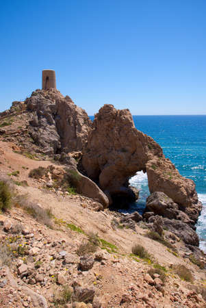 Pirulico tower in Mojacar