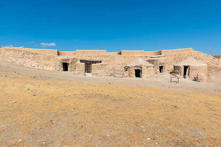 Los Millares, prehistoric town in Almeriaの写真素材
