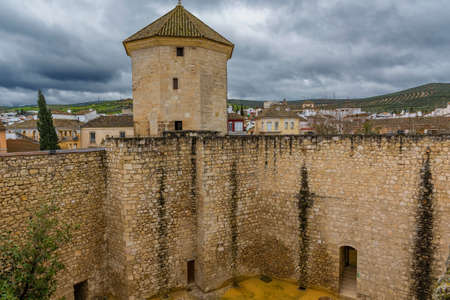 Castle of Lucena, in the province of Cordoba, Spainのeditorial素材