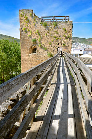 Tower of the castle of Priego de CÃ³rdobaのeditorial素材
