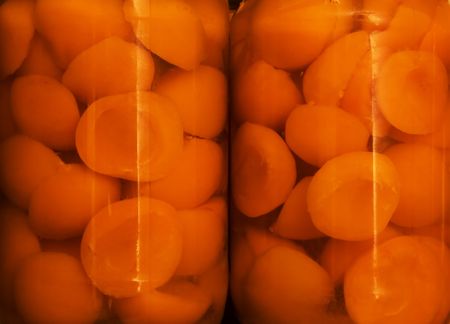 Jarred Apricotsの写真素材