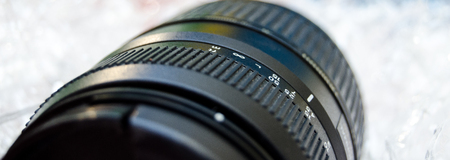 Macro shoot of telescopic macro lens 70-300ml - photography gear conceptの写真素材