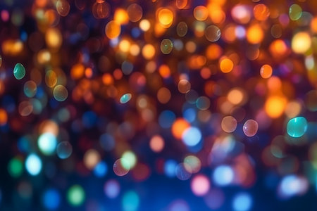 abstract light blur bokeh background. High quality photoの素材