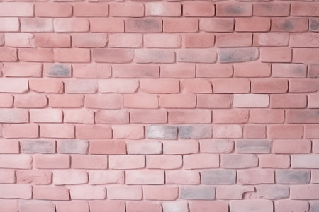 pink brick wall texture background. High quality photoの素材