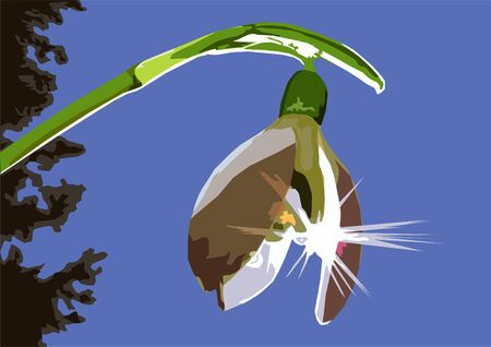 vector image of spring flowerのイラスト素材