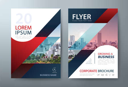 Annual report brochure flyer design, Leaflet presentation, book cover templates. vector. layout in A4 size.のイラスト素材