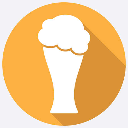 Beer flat iconのイラスト素材