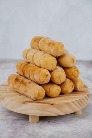 Typical Latin American appetizer called tequeÃ±os