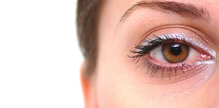 eye of a girlの写真素材