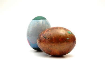easter eggsの写真素材