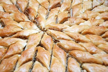 turkish baklavaの写真素材