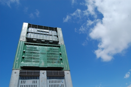Commercial plastic cratesの写真素材