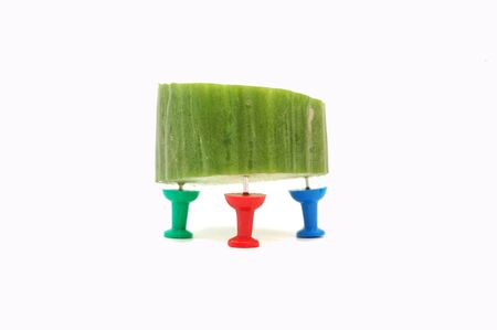 cucumber on pins