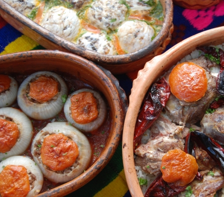 traditional macedonian foodの写真素材