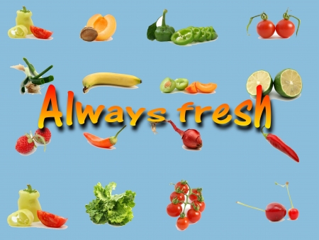 Always freshの写真素材