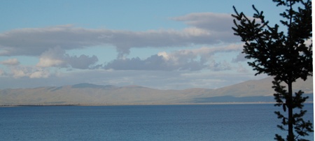 lake prespa , macedonia の写真素材
