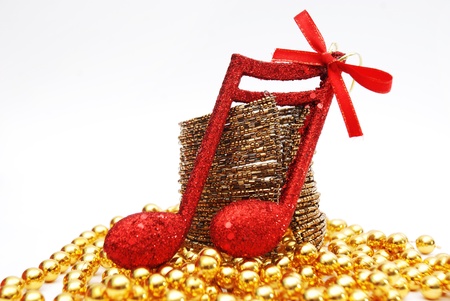 new year music note,Christmass backgroundの写真素材