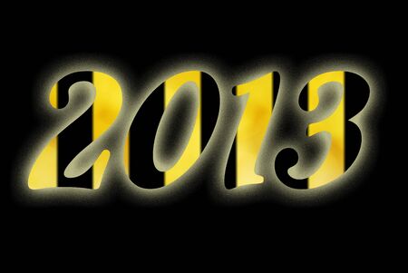 New year 2013の写真素材