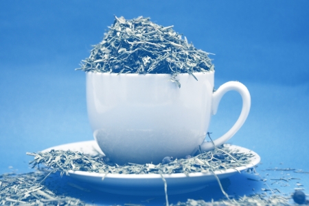 Herbal tea cupの写真素材