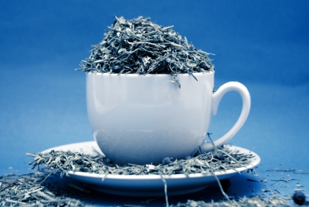 Herbal tea cupの写真素材