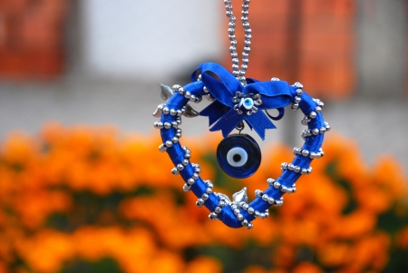 evil eyes amuletの写真素材