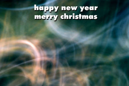 Happy New Year an Christmas greeting cardの写真素材
