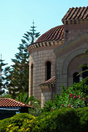 Church in Zante Greeceの写真素材