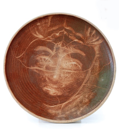 ceramic art,woman,female portraitの写真素材