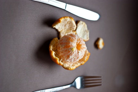 fresh tangerine fruits の写真素材