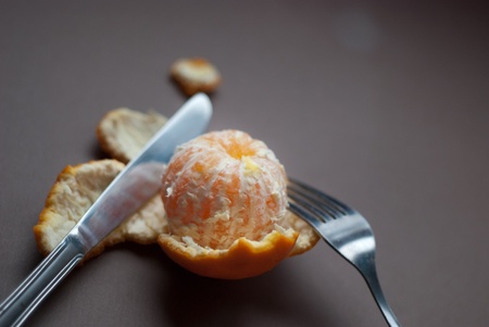 fresh tangerine fruits の写真素材