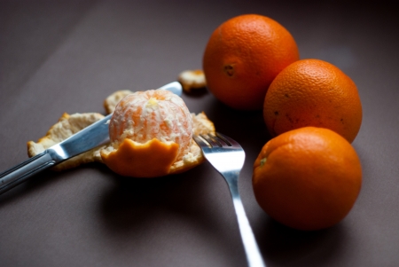 fresh tangerine fruits の写真素材
