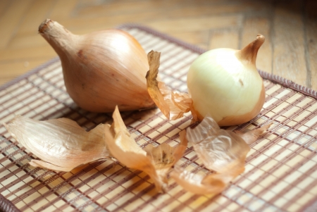 Preparing the saladの写真素材