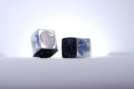 two old flash cubes