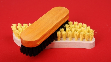 shoe Cleaner brushの写真素材
